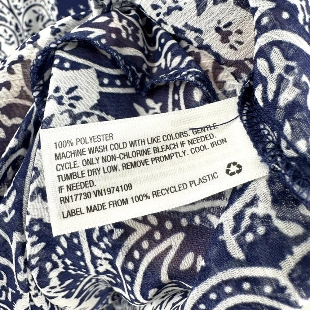 Navy Paisley sundress - Picture 5 of 9